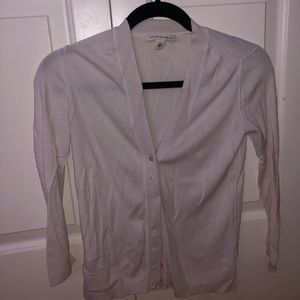 vintage white cardigan
